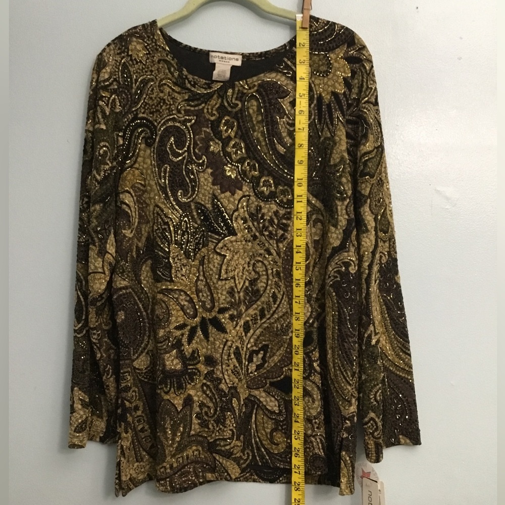 NOTATIONS womans blouse